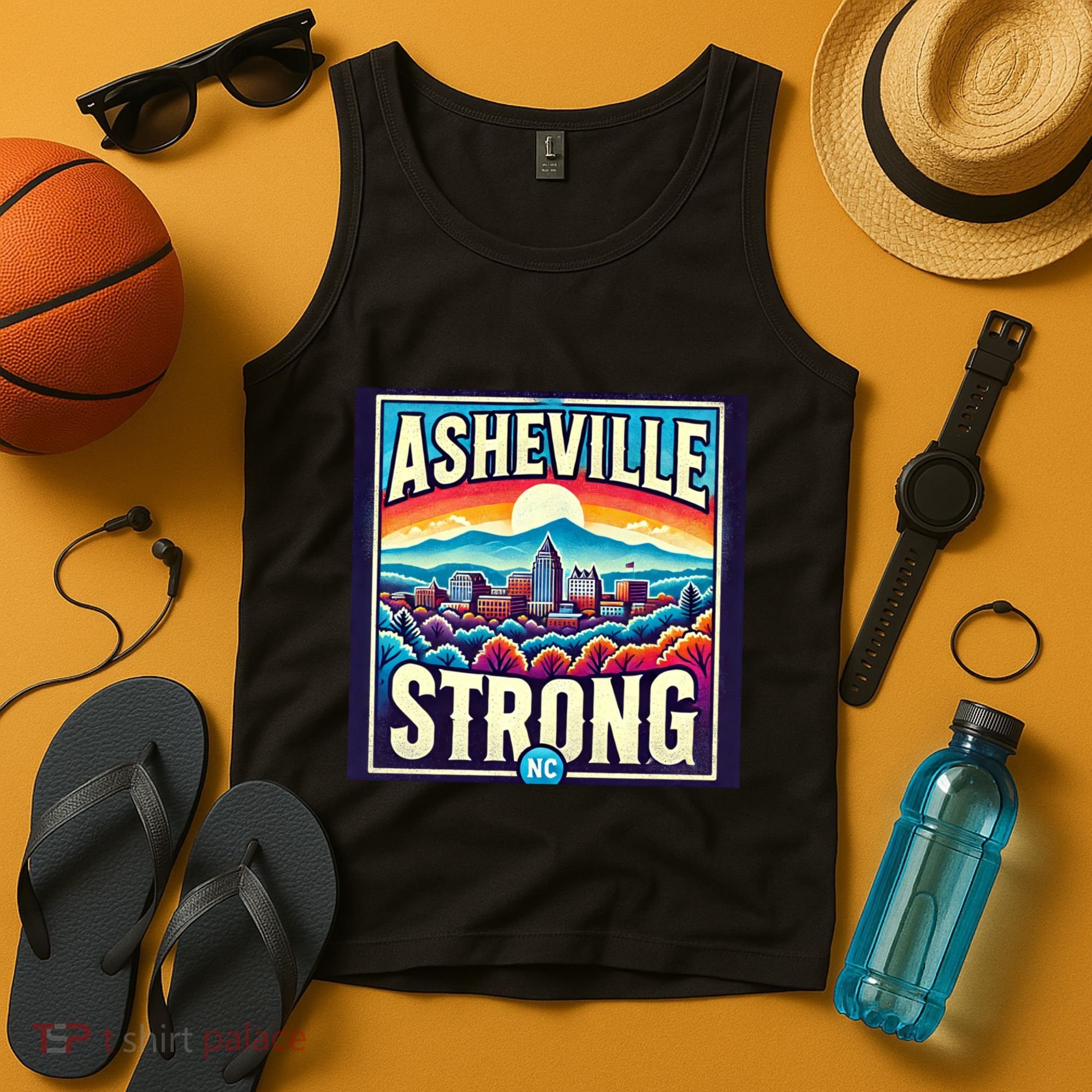 Asheville Strong Asheville North Carolina Tank Top