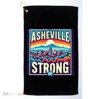 Asheville Strong Asheville North Carolina Golf Towel thumb 0
