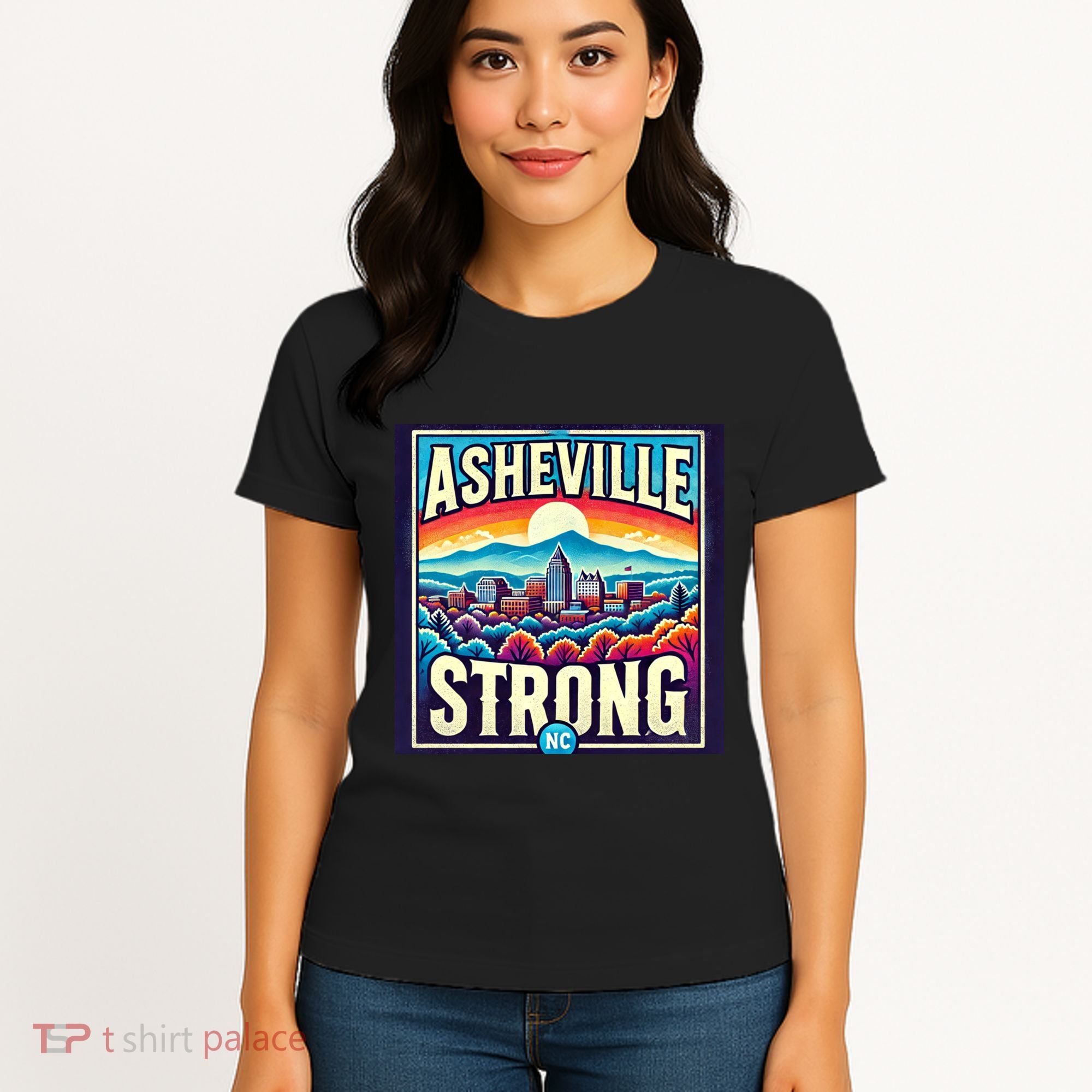 Asheville Strong Asheville North Carolina Women's T-Shirt