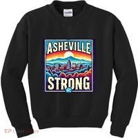 Asheville Strong Asheville North Carolina Kids Sweatshirt thumb 0