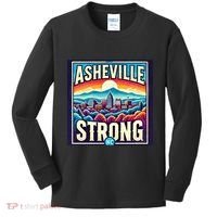Asheville Strong Asheville North Carolina Kids Long Sleeve Shirt thumb 0