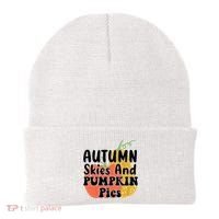 Autumn Skies And Pumpkin Pies Cute Beanie thumb 0