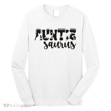 Auntie Saurus Long Sleeve Shirt