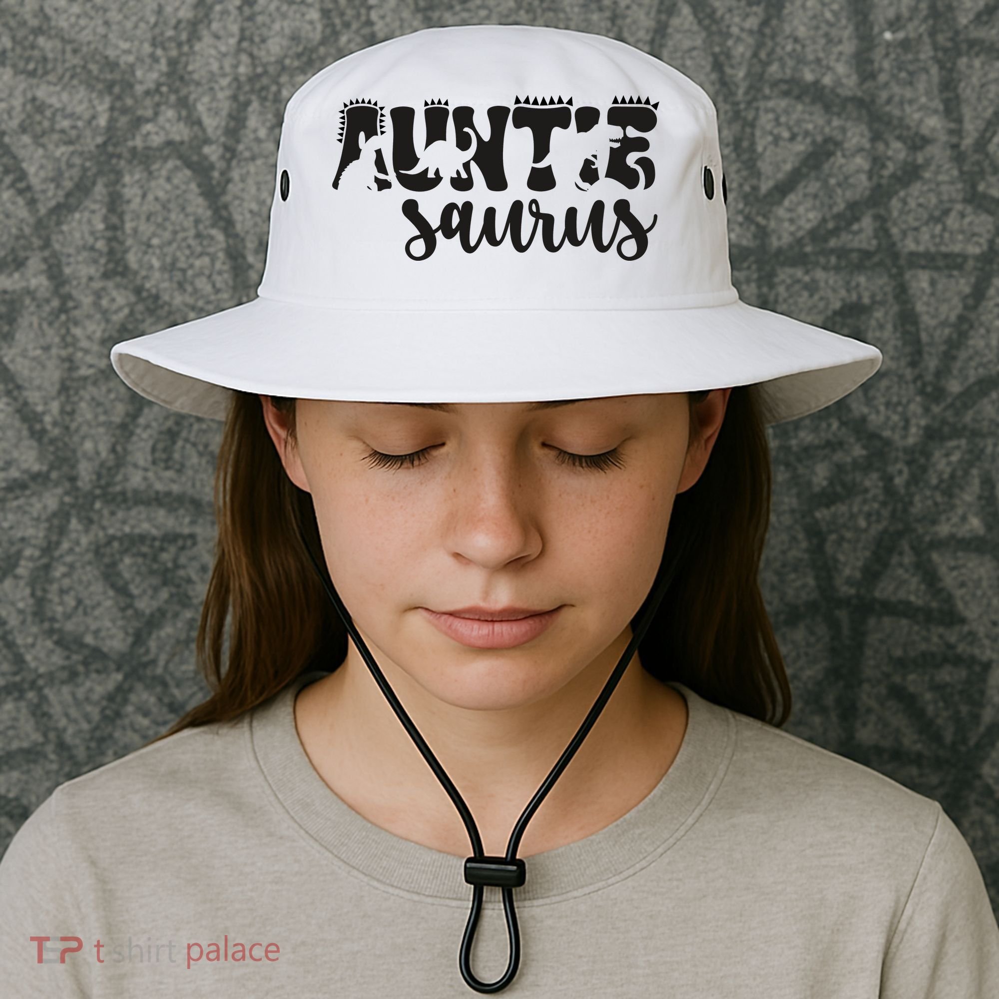 Auntie Saurus Bucket Hat