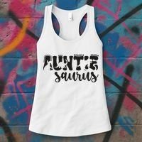 Auntie Saurus Women's Tank Top thumb 3
