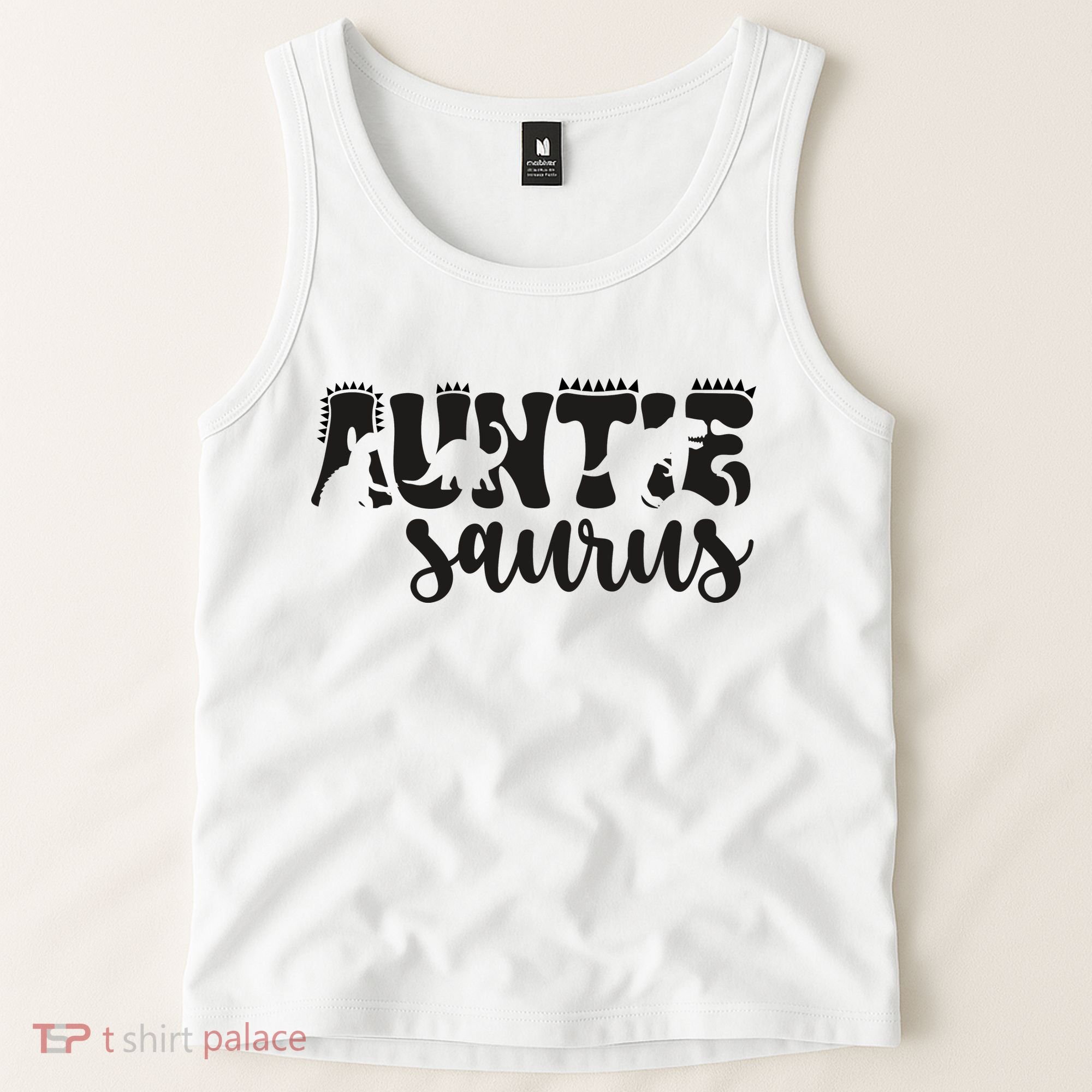 Auntie Saurus Tank Top