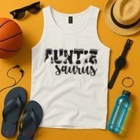Auntie Saurus Tank Top thumb 4