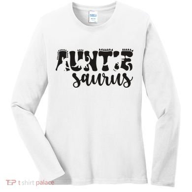 Auntie Saurus Women's Long Sleeve Shirt