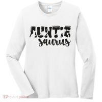 Auntie Saurus Women's Long Sleeve Shirt thumb 0