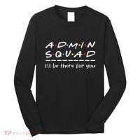 Admin Squad Administrative Assistant Office Secretary Long Sleeve Shirt thumb 0