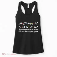 Admin Squad Administrative Assistant Office Secretary Women's Tank Top thumb 0