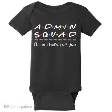 Admin Squad Administrative Assistant Office Secretary Baby Bodysuit