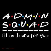 Admin Squad Administrative Assistant Office Secretary Baby Bodysuit thumb 2