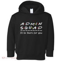 Admin Squad Administrative Assistant Office Secretary Toddler Hoodie thumb 0