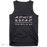 Admin Squad Administrative Assistant Office Secretary Tank Top thumb 0