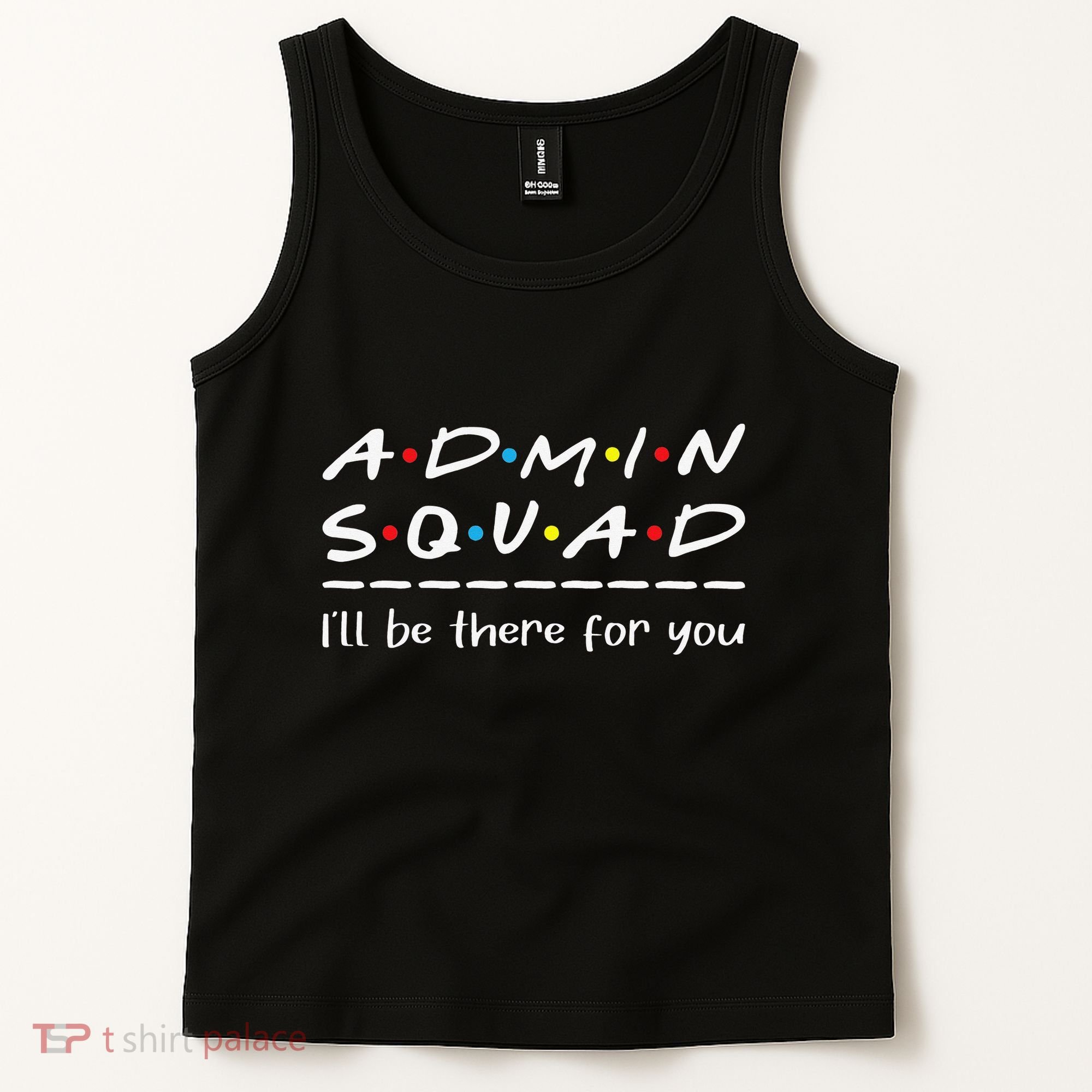 Admin Squad Administrative Assistant Office Secretary Tank Top