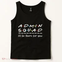Admin Squad Administrative Assistant Office Secretary Tank Top thumb 2