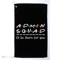 Admin Squad Administrative Assistant Office Secretary Golf Towel thumb 0