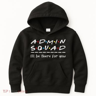 Admin Squad Administrative Assistant Office Secretary Kids Hoodie