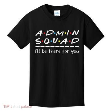 Admin Squad Administrative Assistant Office Secretary Kids T-Shirt