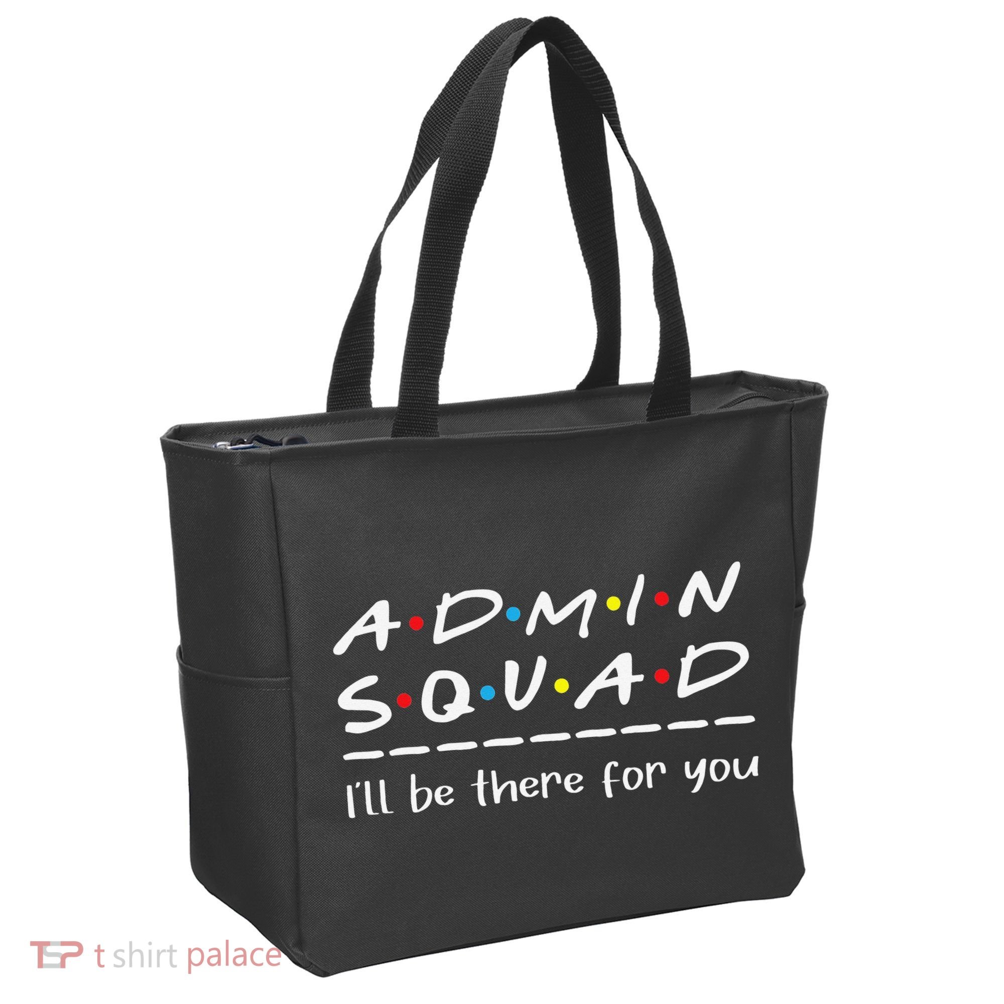 Admin Squad Administrative Assistant Office Secretary Tote Bag