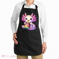 Axolotl Snaxolotl Anime Cute Kawaii Axolotl Apron thumb 2