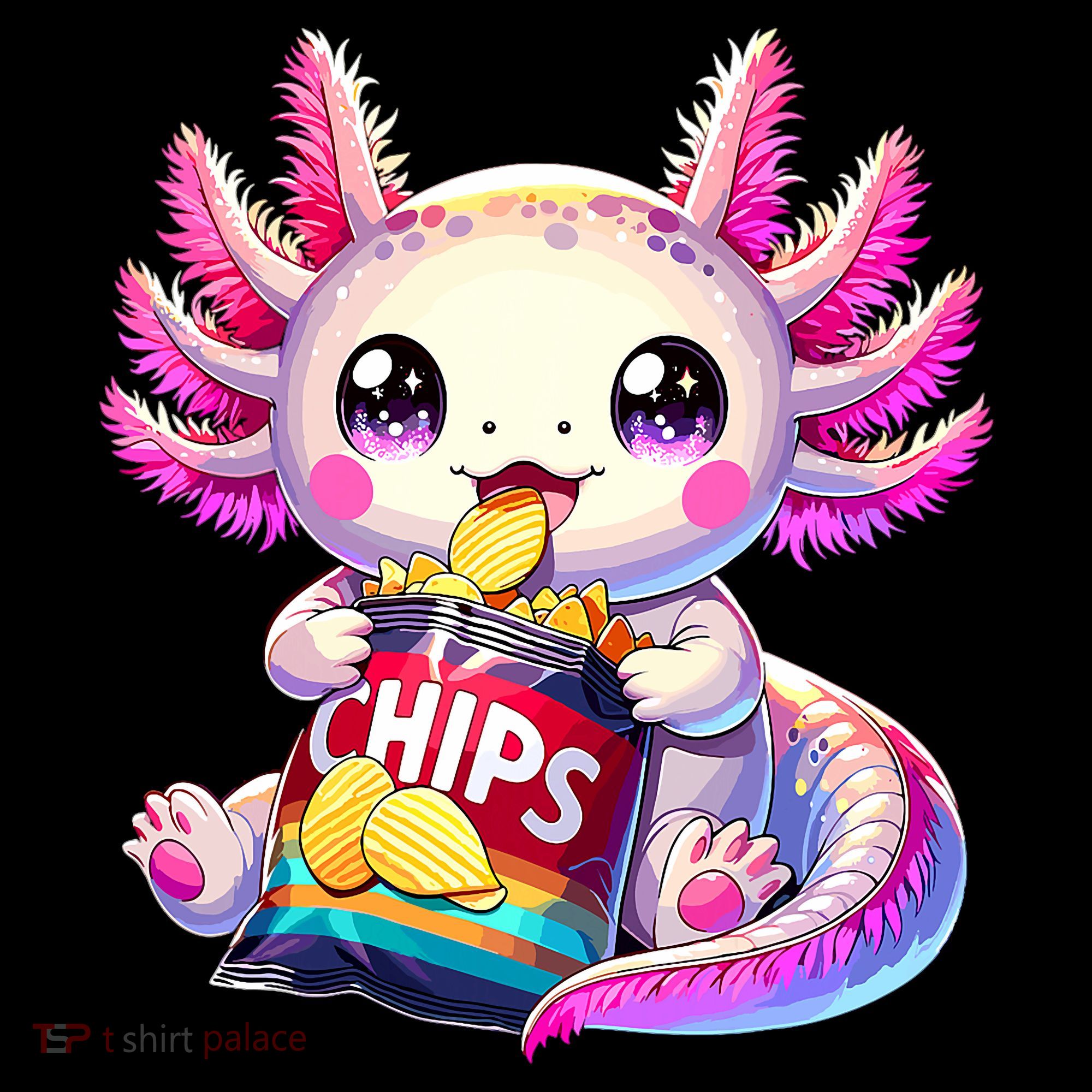 Axolotl Snaxolotl Anime Cute Kawaii Axolotl Coffee Mug