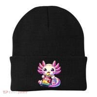 Axolotl Snaxolotl Anime Cute Kawaii Axolotl Beanie thumb 0