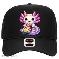 Axolotl Snaxolotl Anime Cute Kawaii Axolotl Hat thumb 0