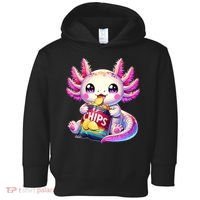 Axolotl Snaxolotl Anime Cute Kawaii Axolotl Toddler Hoodie thumb 0