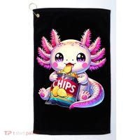 Axolotl Snaxolotl Anime Cute Kawaii Axolotl Golf Towel thumb 0