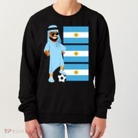 Argentina Sheik Argentina Flag Soccer Gift Women's Sweatshirt thumb 0