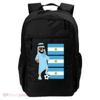Argentina Sheik Argentina Flag Soccer Gift Backpack thumb 0