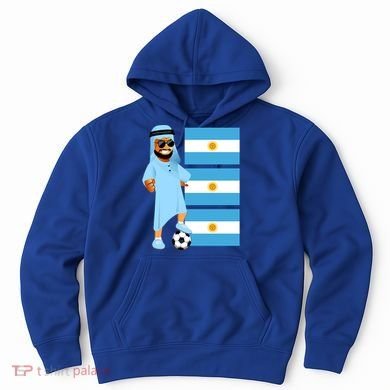 Argentina Sheik Argentina Flag Soccer Gift Hoodie