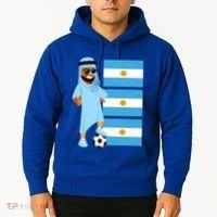 Argentina Sheik Argentina Flag Soccer Gift Hoodie thumb 2