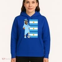 Argentina Sheik Argentina Flag Soccer Gift Hoodie thumb 5