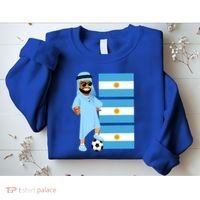 Argentina Sheik Argentina Flag Soccer Gift Sweatshirt thumb 2