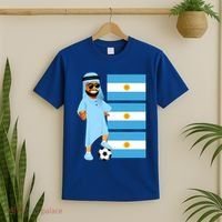 Argentina Sheik Argentina Flag Soccer Gift T-Shirt thumb 2