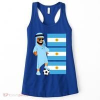 Argentina Sheik Argentina Flag Soccer Gift Women's Tank Top thumb 0