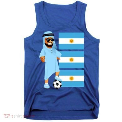 Argentina Sheik Argentina Flag Soccer Gift Tank Top