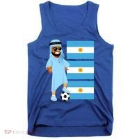 Argentina Sheik Argentina Flag Soccer Gift Tank Top thumb 0