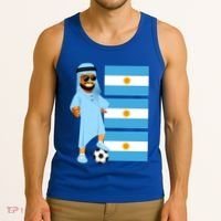 Argentina Sheik Argentina Flag Soccer Gift Tank Top thumb 3