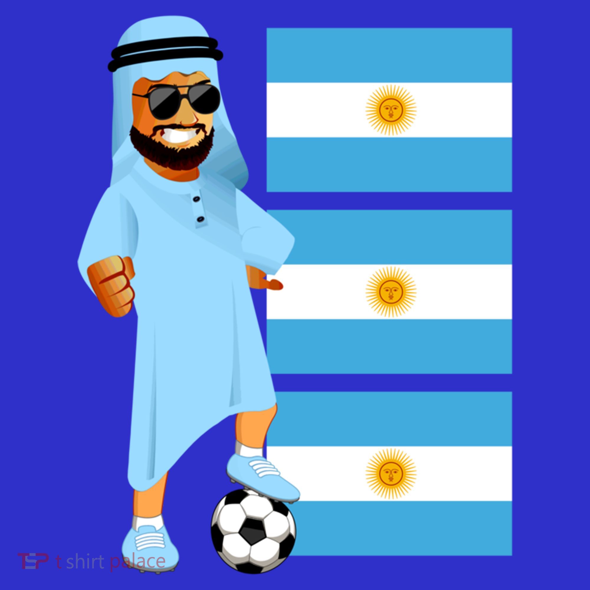 Argentina Sheik Argentina Flag Soccer Gift Tank Top