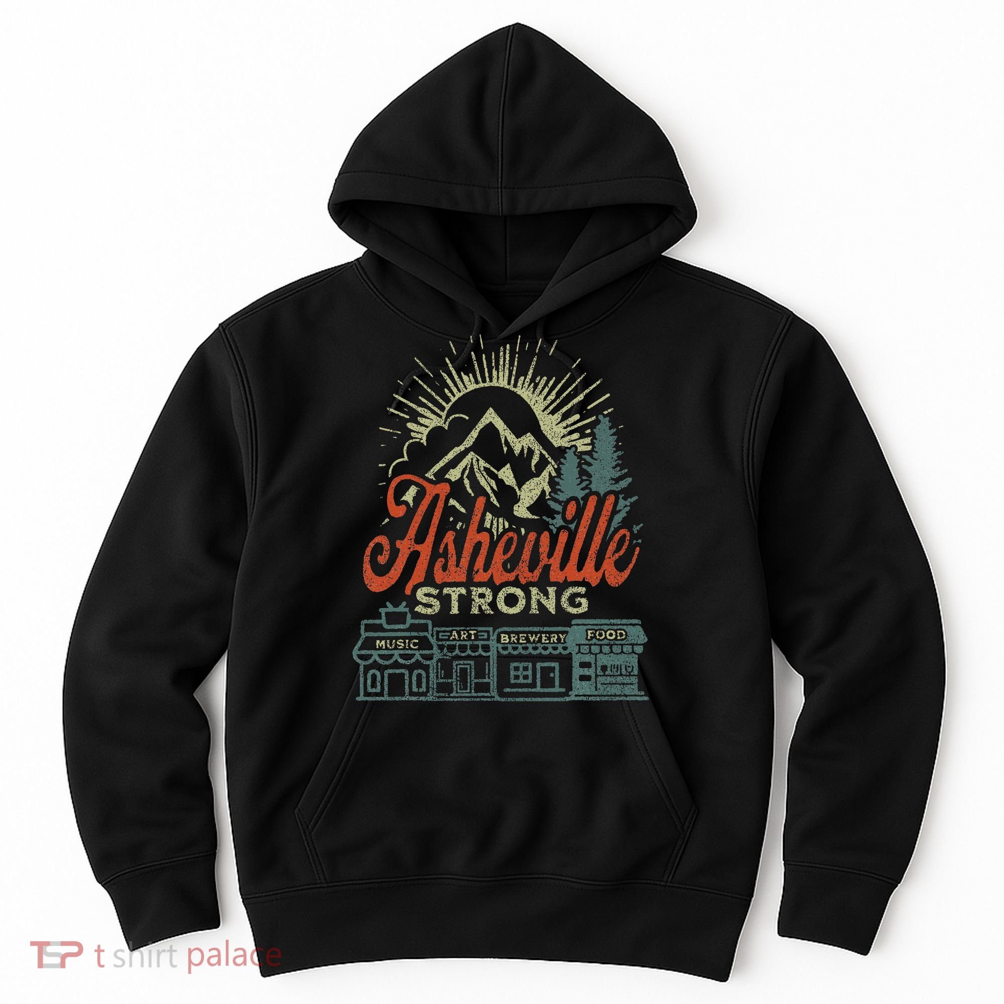 Asheville Strong Asheville North Carolina Hoodie