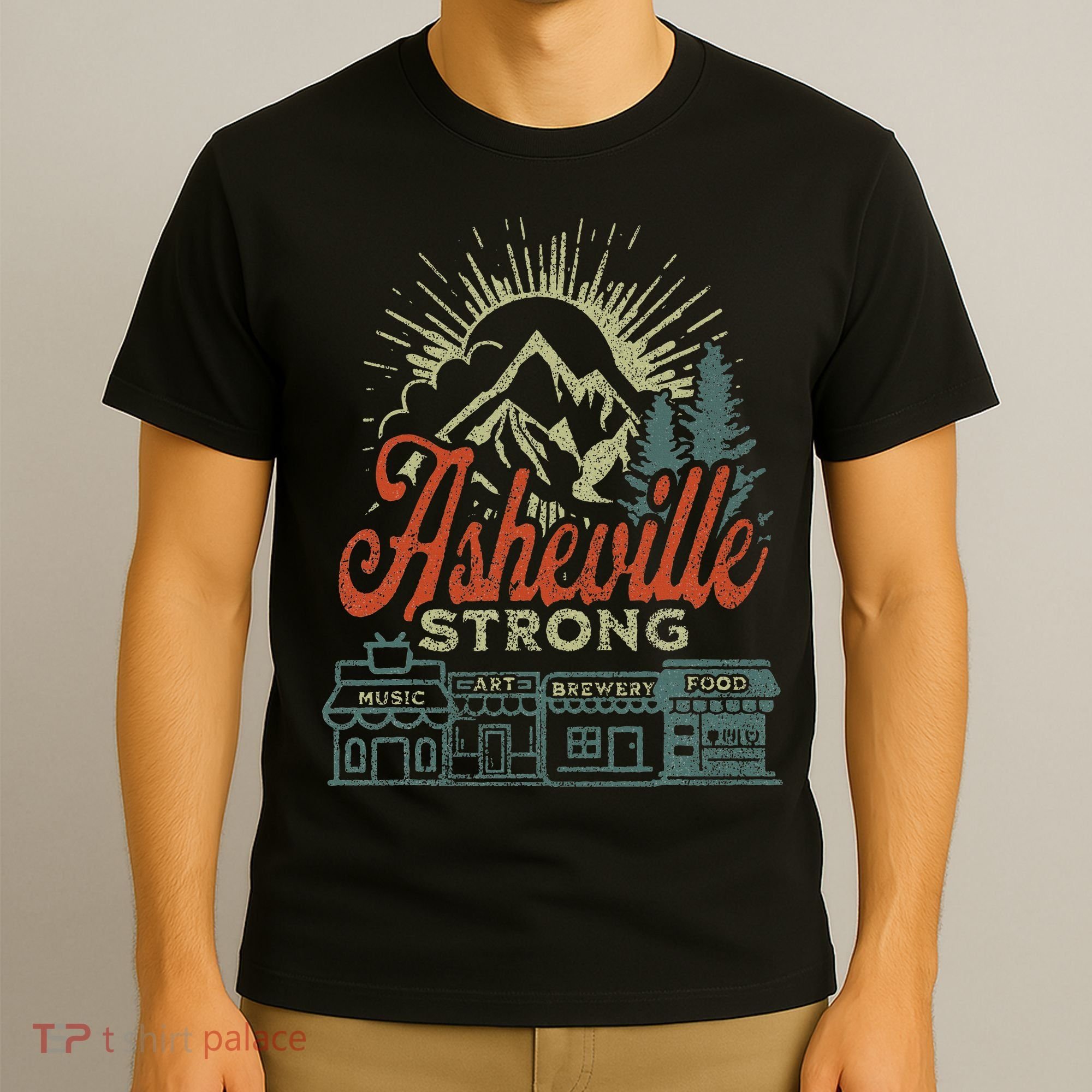 Asheville Strong Asheville North Carolina T-Shirt