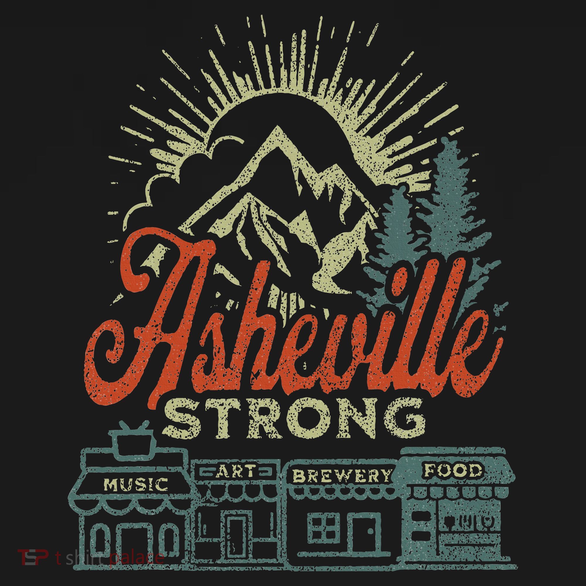 Asheville Strong Asheville North Carolina Women's Hoodie