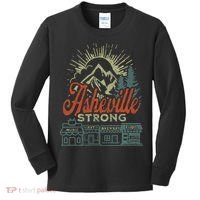 Asheville Strong Asheville North Carolina Kids Long Sleeve Shirt thumb 0