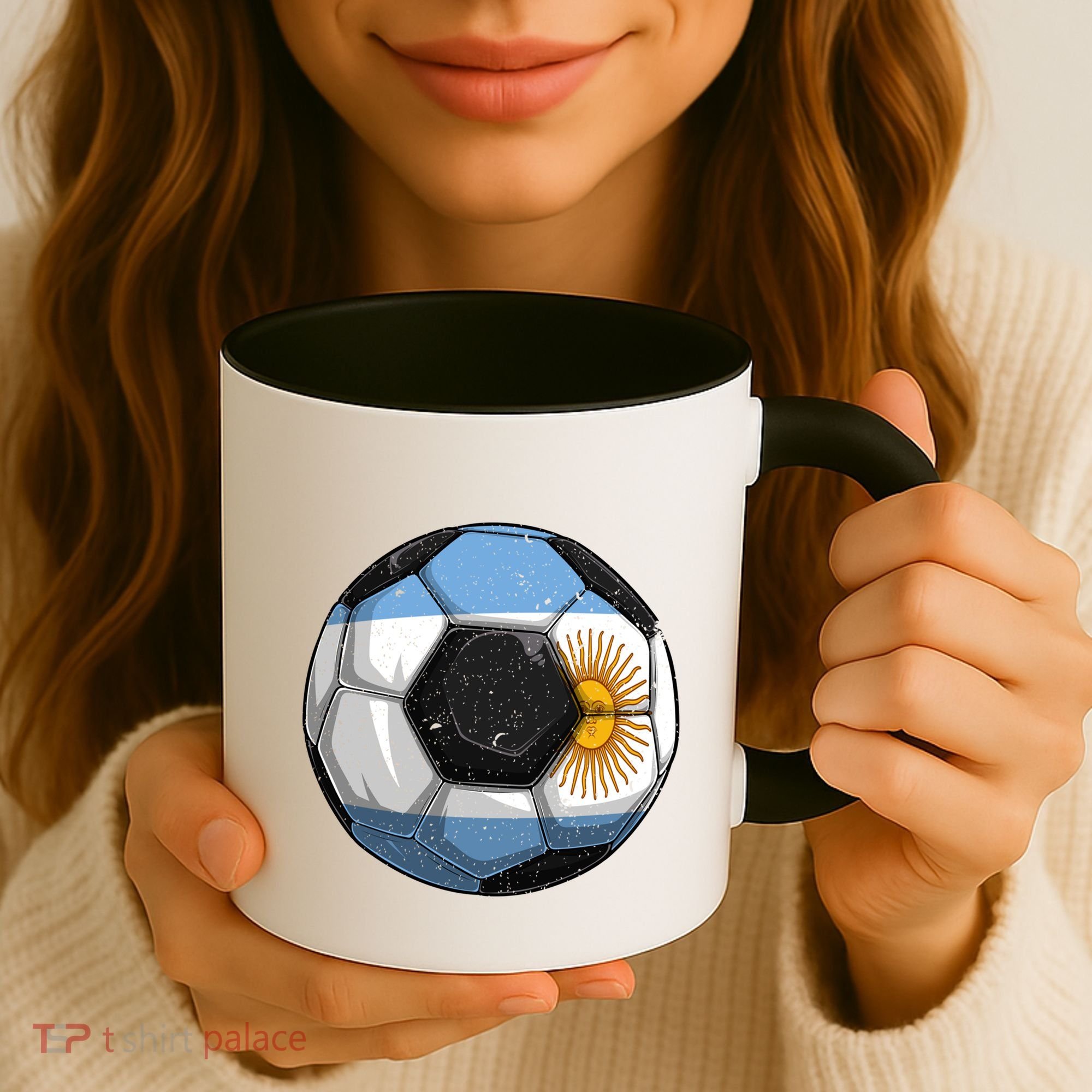 Argentina Soccer Argentina Flag Argentinian Boys Gift Coffee Mug