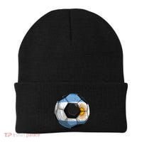 Argentina Soccer Argentina Flag Argentinian Boys Gift Beanie thumb 0