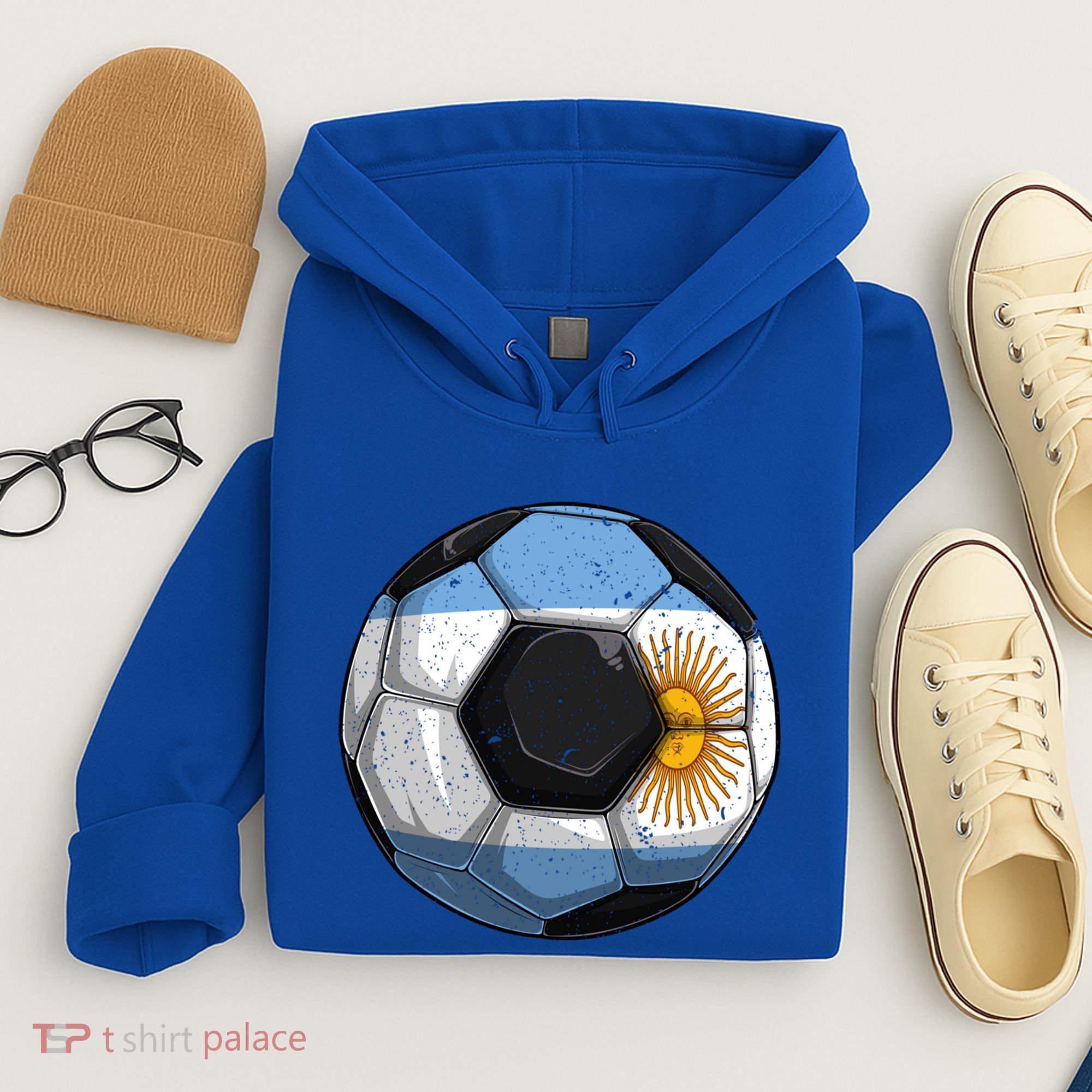 Argentina Soccer Argentina Flag Argentinian Boys Gift Hoodie